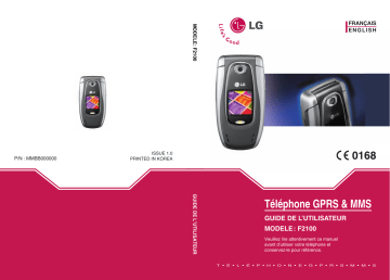 LG Série F2100 Mode d'emploi | Fixfr