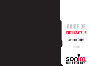 Mode d'emploi | Sonim XP1300 Core Manuel utilisateur | Fixfr