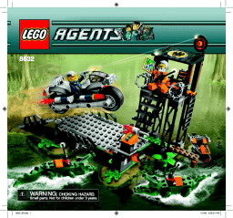Lego 8632 Swamp Raid Manuel utilisateur