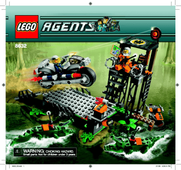 Guide d'installation | Lego 8632 Swamp Raid Manuel utilisateur | Fixfr