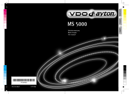 VDO Dayton MS 5000 Manuel utilisateur