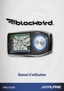 Alpine PMD-B100P-BLACKBIRD Manuel utilisateur