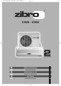 Zibro S1034 Manuel utilisateur