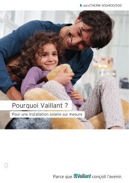 Vaillant AUROTHERM 300 Manuel utilisateur