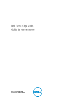 Dell PowerEdge M520 (for PE VRTX) server Guide de démarrage rapide