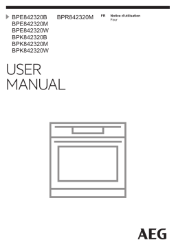 Aeg-Electrolux BPK551320W Manuel utilisateur