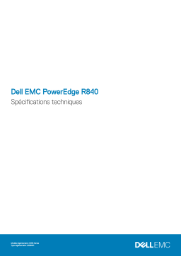 Dell PowerEdge R840 server Manuel du propriétaire