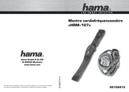 Hama 00106913 "HRM-107" Heart Rate Monitor Manuel utilisateur