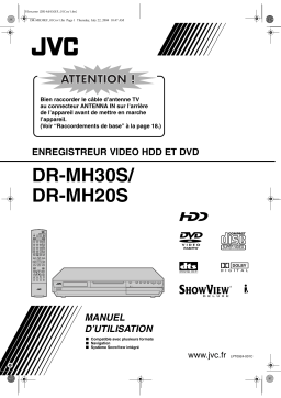 JVC DR-MH30S Manuel utilisateur