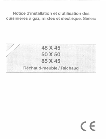 Manuel du propriétaire | sauter 820CT0GCS Manuel utilisateur | Fixfr