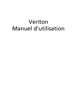 Acer Veriton L410 Manuel utilisateur
