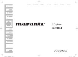 Marantz SA11 Manuel utilisateur