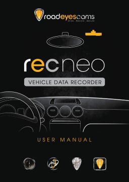 ROAD EYES REC NEO Manuel utilisateur