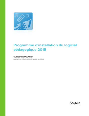 Notebook 15 | SMART Technologies Response 2015 Guide d'installation | Fixfr
