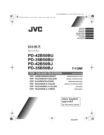 Manuel du propriétaire | JVC PD-42B50BU/BJ Manuel utilisateur | Fixfr