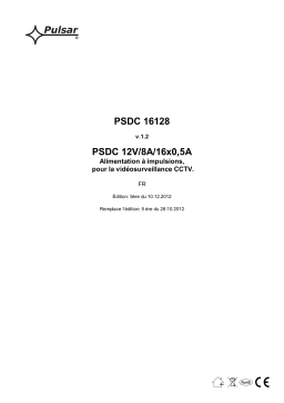 Pulsar PSDC16128 Manuel utilisateur