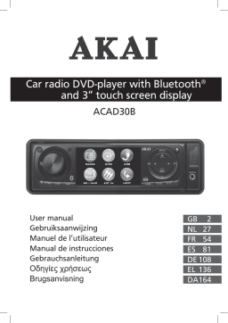 Akai ACAD 30B Manuel utilisateur