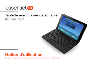 Mode d'emploi | Essentiel b Key'TAB 1001 Manuel utilisateur | Fixfr