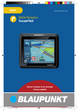 Blaupunkt TravelPilot EASY Manuel utilisateur