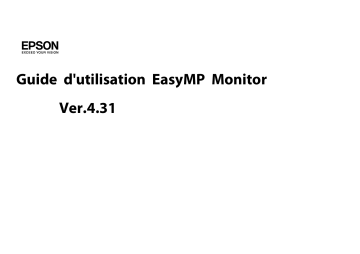 Manuel du propriétaire | Epson EH-R4000 Manuel utilisateur | Fixfr