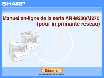 Manuel du propriétaire | Sharp AR-M276 Manuel utilisateur | Fixfr