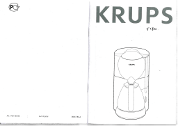 Krups F180 Manuel utilisateur