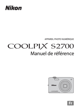 Nikon COOLPIX S2700 Manuel utilisateur