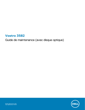 Dell Vostro 3582 laptop Manuel utilisateur | Fixfr