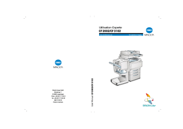 Manuel du propriétaire | Konica Minolta CF2002 Manuel utilisateur | Fixfr