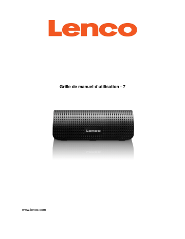 Manuel du propriétaire | Lenco GRID-7 Manuel utilisateur | Fixfr