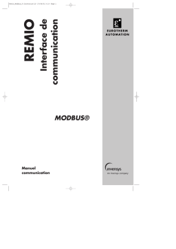 Eurotherm Remio MBus Manuel du propriétaire