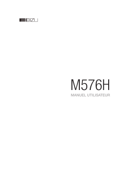 Meizu M5 NOTE Manuel utilisateur