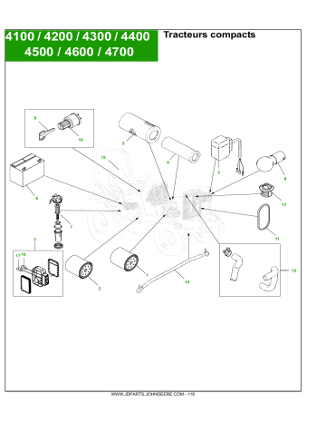 Manuel du propriétaire | John Deere 4600 Manuel utilisateur | Fixfr