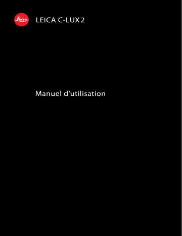 Manuel du propriétaire | Leica C-LUX2 Manuel utilisateur | Fixfr