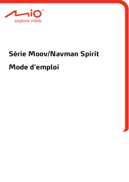 Mio Moov Spirit Flat S568 Manuel utilisateur