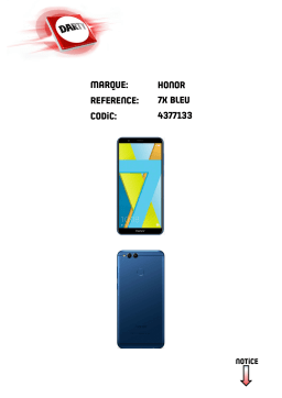 Honor 7X - BND-L21 Manuel utilisateur