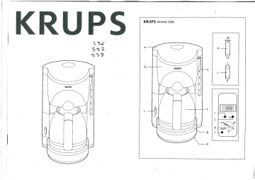 Manuel du propriétaire | Krups F536 Manuel utilisateur | Fixfr