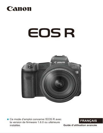 Mode d'emploi | Canon EOS RA Manuel utilisateur | Fixfr