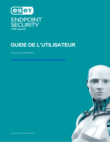 ESET Endpoint Security for macOS Mode d'emploi | Fixfr