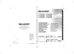 Sharp AQUOS LC-46LD264E Téléviseur LCD Manuel utilisateur