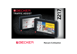 Becker Traffic Assist Z217 Manuel utilisateur