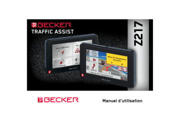 Becker Traffic Assist Z217 Manuel utilisateur | Fixfr
