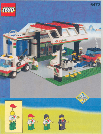 Guide d'installation | Lego 6472 OCTAN GAS STATION Manuel utilisateur | Fixfr