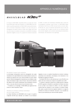 Hasselblad H3DII-39MS Manuel utilisateur