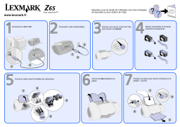 Lexmark Z65 Manuel utilisateur