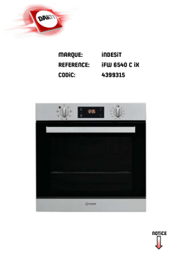 Indesit IFW6544IX Manuel utilisateur