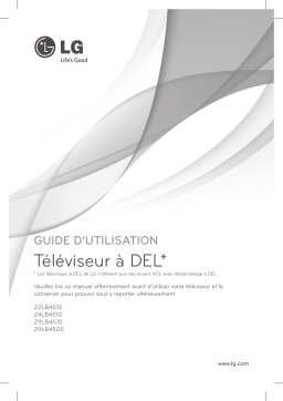 LG 22LB4510 Manuel du propriétaire