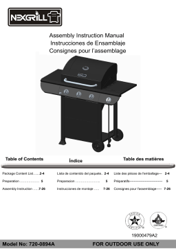 GrillMaster™ 720-0894A grill Manuel utilisateur