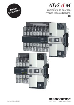 Socomec ATyS M Operating instrustions