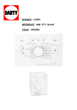 LADEN AMB3771 Manuel utilisateur